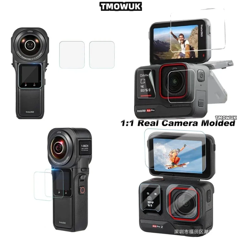 For Insta360 GO3S Action Camera Case, Hard Tempered Glass LCD Screen Protector + TPU Soft Lens Film Cover For One RS Link 2 Link
For Insta360 GO3S Action Camera Case, Hard Tempered Glass LCD Screen Protector + TPU Soft Lens Film Cover For One RS Link 2 Link