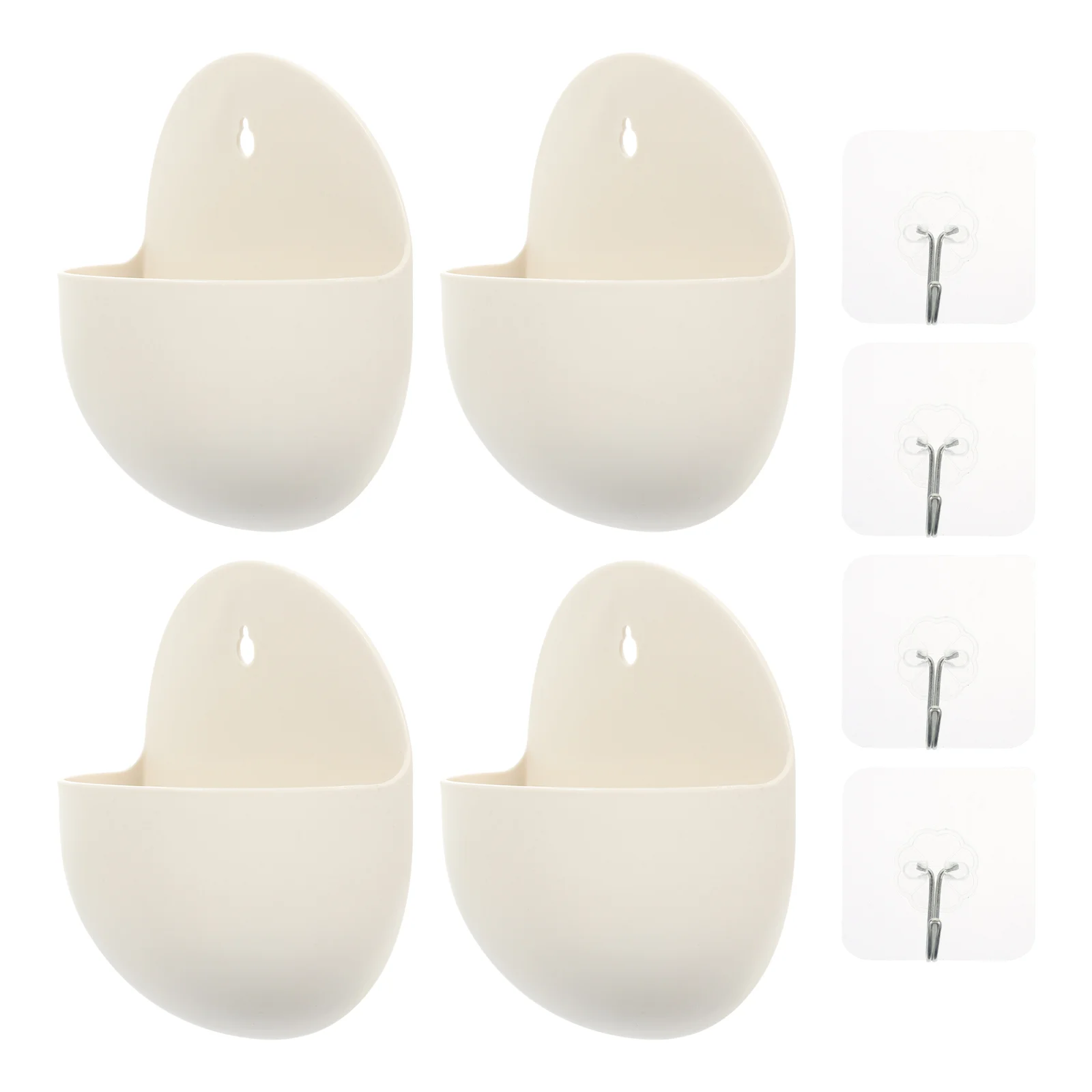 4 Pcs Hydroponic Wall-Mounted Flower Pot Gardening House Plants Flowerpot Plastic Exquisite
4 Pcs Hydroponic Wall-Mounted Flower Pot Gardening House Plants Flowerpot Plastic Exquisite