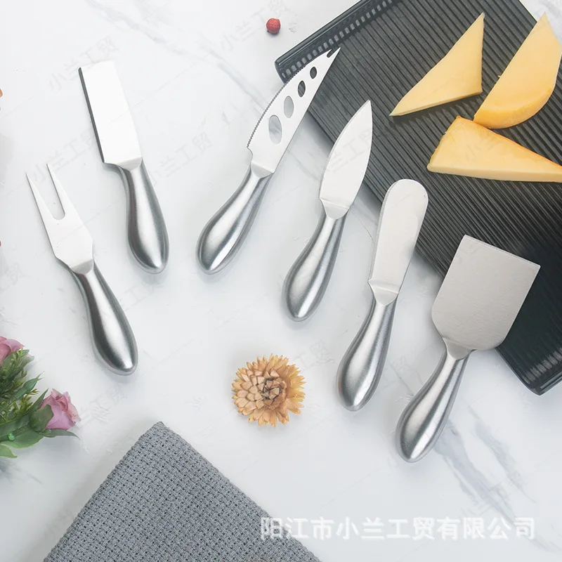 Stainless Steel Hollow Handle Cheese Knife Set Cheese Butter Fork Kitchen Special Knife and Fork Shovel Baking Tool
Stainless Steel Hollow Handle Cheese Knife Set Cheese Butter Fork Kitchen Special Knife and Fork Shovel Baking Tool