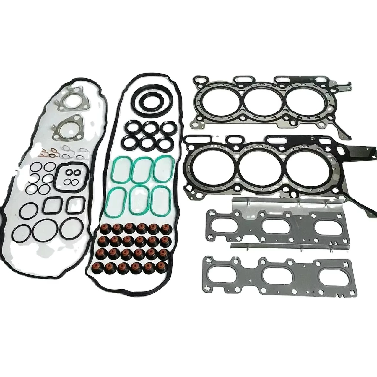 OEM Engine Full Head Gasket Valve Cover Gasket Repair Kit for Ford Edge 3.5T Ford Explorer Edge 3.5 2016 Ford Raptor 3.5TT F150
OEM Engine Full Head Gasket Valve Cover Gasket Repair Kit for Ford Edge 3.5T Ford Explorer Edge 3.5 2016 Ford Raptor 3.5TT F150