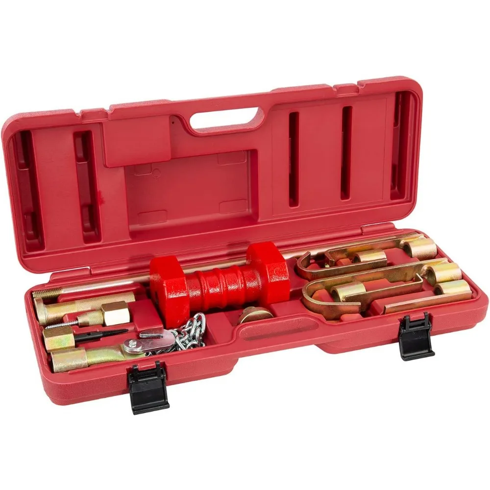 Ten Piece Slide Hammer Dent Removal Kit For Automotive Body Work With Pulling Hooks Drivers And Fasteners
Ten Piece Slide Hammer Dent Removal Kit For Automotive Body Work With Pulling Hooks Drivers And Fasteners