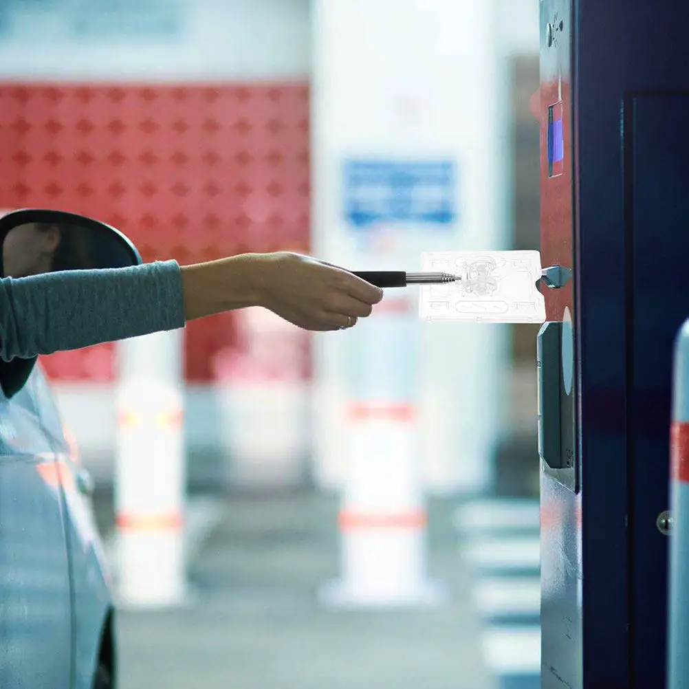 Комплект из 2 держателей для парковочных карт: регулируемый держатель для проездных и платежных карт из нержавеющей стали и АБС-пластика для парковок и гаражей
Комплект из 2 держателей для парковочных карт: регулируемый держатель для проездных и платежных карт из нержавеющей стали и АБС-пластика для парковок и гаражей