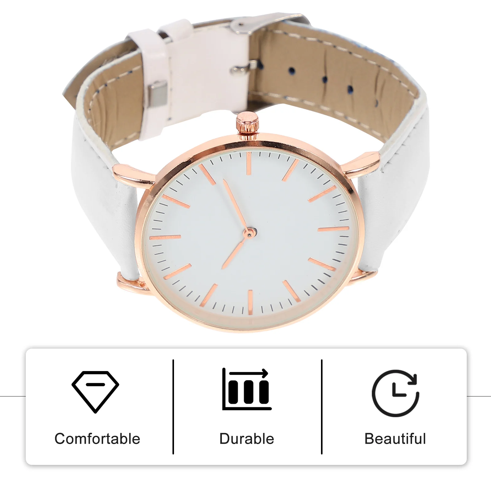 Quartz Female Belt Watch Ladies Fashion Casual Wrist Pu Comfortable Durable Students Office Casual Watch Gifts
Quartz Female Belt Watch Ladies Fashion Casual Wrist Pu Comfortable Durable Students Office Casual Watch Gifts