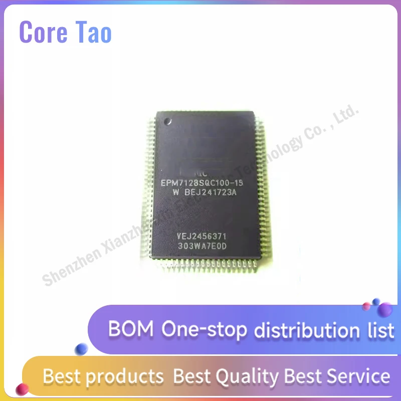 1PCS/LOT EPM7128SQC100-15 EPM7128SQC100-15N EPM7128SQC100 EPM7128 QFP100 Programmable logic device chip
1PCS/LOT EPM7128SQC100-15 EPM7128SQC100-15N EPM7128SQC100 EPM7128 QFP100 Programmable logic device chip