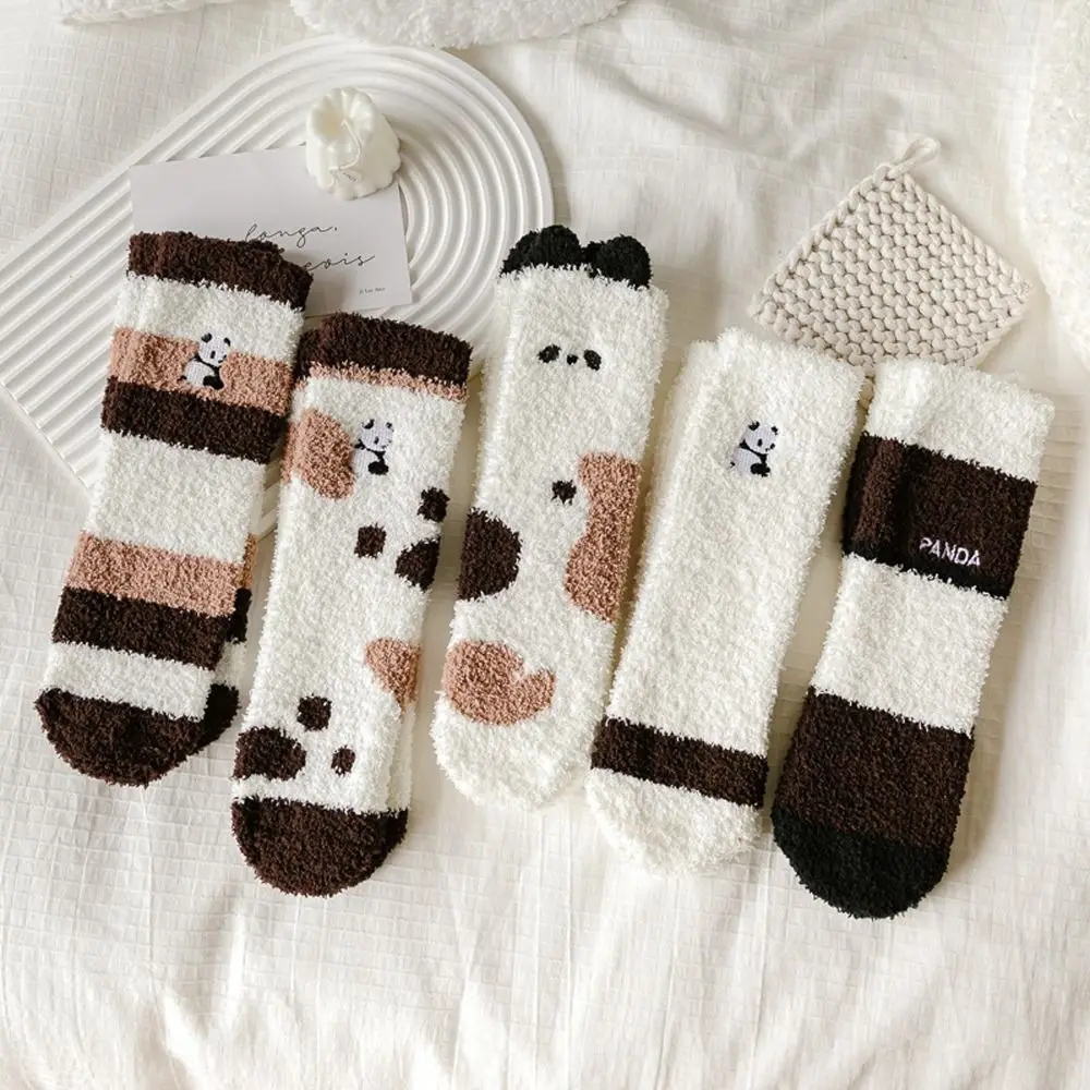 Creative Lady Harajuku Style Panda Embroidery Mid Tube Socks Home Sleeping Socks Floor Socks Autumn Winter Socks Women Socks
Creative Lady Harajuku Style Panda Embroidery Mid Tube Socks Home Sleeping Socks Floor Socks Autumn Winter Socks Women Socks