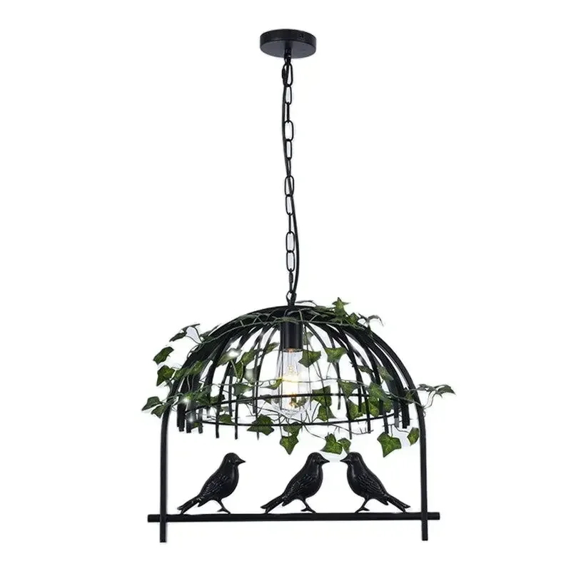 Walnut plant chandelier retro industrial wind bar bar restaurant bird cage chandelier loft wrought iron bird chandelier
Walnut plant chandelier retro industrial wind bar bar restaurant bird cage chandelier loft wrought iron bird chandelier