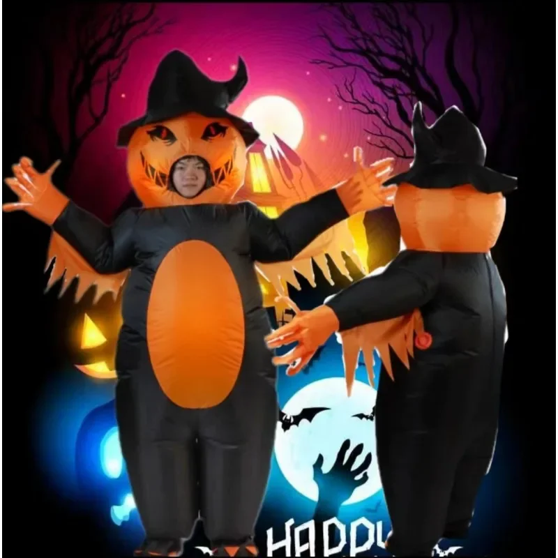 Halloween New Witch Inflatable Costume Holiday Party Cosplay Horror Props Walking Pumpkin Inflatable Costume
Halloween New Witch Inflatable Costume Holiday Party Cosplay Horror Props Walking Pumpkin Inflatable Costume