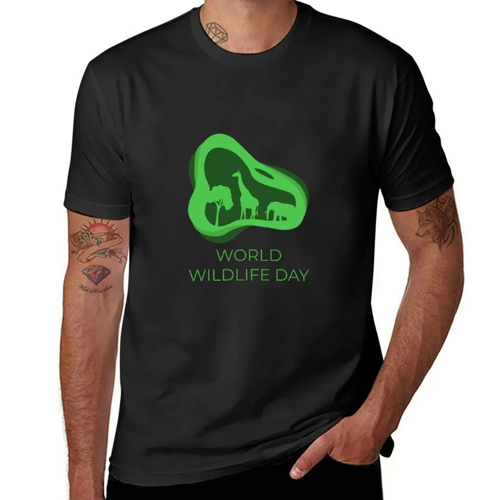 World wildlife day design T-Shirt blanks Aesthetic clothing aesthetic clothes quick-drying mens t shirt
World wildlife day design T-Shirt blanks Aesthetic clothing aesthetic clothes quick-drying mens t shirt