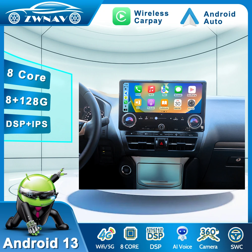 13,1-дюймовый сенсорный экран Android 13.0, авторадио для TOYOTA Land Cruiser Prado 2010-2022, обновление Lexus GX550, автомобильный радиоприемник, мультимедийный плеер
13,1-дюймовый сенсорный экран Android 13.0, авторадио для TOYOTA Land Cruiser Prado 2010-2022, обновление Lexus GX550, автомобильный радиоприемник, мультимедийный плеер