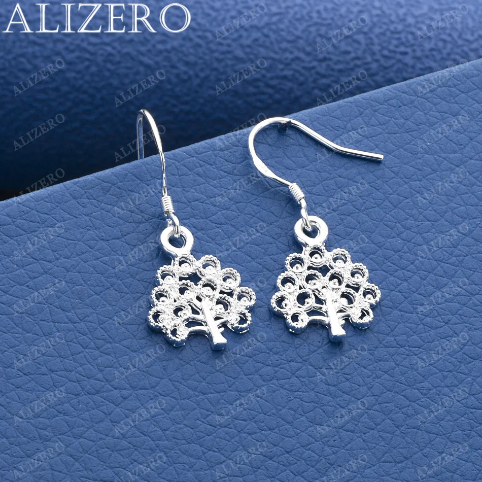 ALIZERO 925 Sterling Silver Hollow Tree Drop Earrings For Women Jewelry Fashion Elegant Engagement Wedding Accessories
ALIZERO 925 Sterling Silver Hollow Tree Drop Earrings For Women Jewelry Fashion Elegant Engagement Wedding Accessories