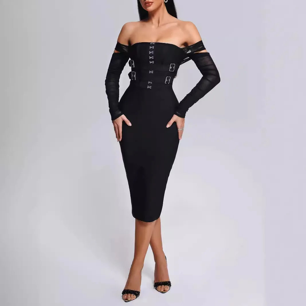 Sexy Ins Style Bodycon Dress High Waist Skirt for Women Summer Long Sleeve One Shoulder Dress Spicy Girl Fashion Citywalk
Sexy Ins Style Bodycon Dress High Waist Skirt for Women Summer Long Sleeve One Shoulder Dress Spicy Girl Fashion Citywalk