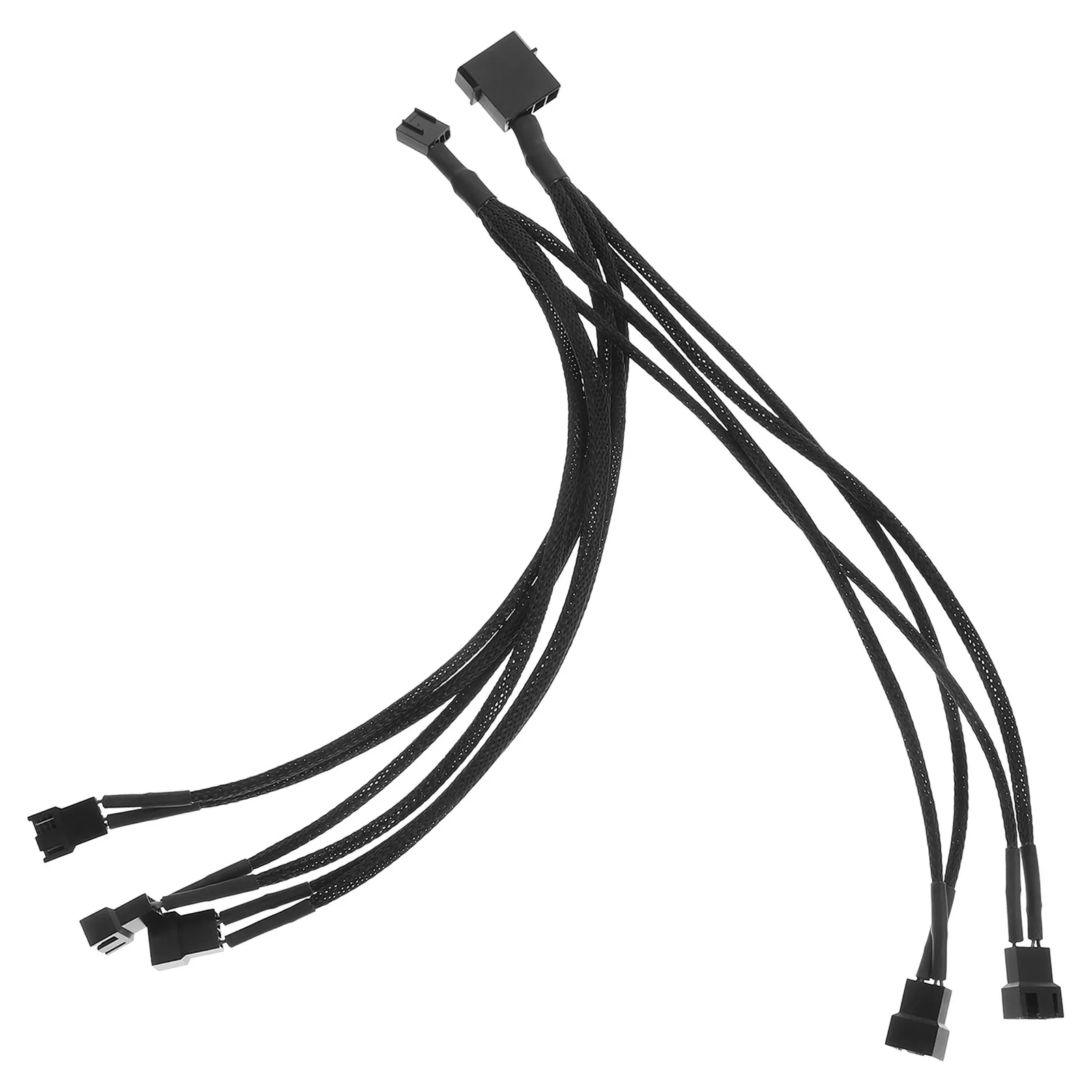 Fan Splitter Cable 1-to-4 Computer Cooling Fan Hub for Desktop Pc Efficient Thermal Management Minimal Cable Clutter
Fan Splitter Cable 1-to-4 Computer Cooling Fan Hub for Desktop Pc Efficient Thermal Management Minimal Cable Clutter