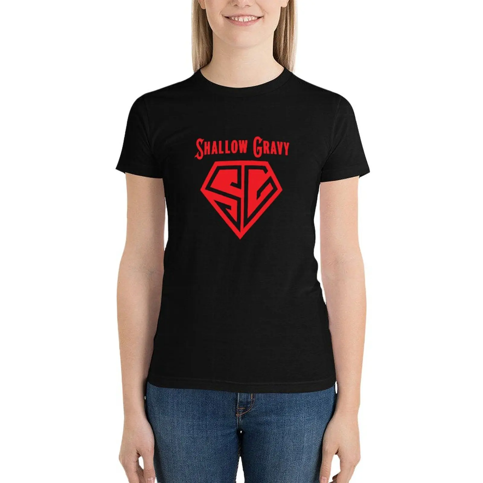 Shallow Gravy T-Shirt korean fashion Short sleeve tee tees t-shirts for Women graphic tees
Shallow Gravy T-Shirt korean fashion Short sleeve tee tees t-shirts for Women graphic tees
