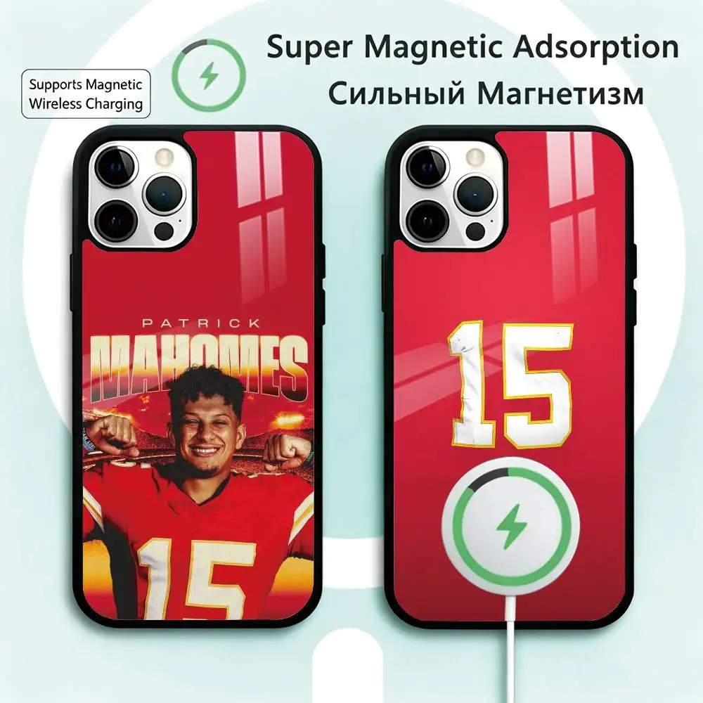 American Football Patrick M-Mahomes Phone Case For iPhone17,16,15,14,13,12,Plus,Pro Magnetic Supports Magnetic Wireless Charging
American Football Patrick M-Mahomes Phone Case For iPhone17,16,15,14,13,12,Plus,Pro Magnetic Supports Magnetic Wireless Charging
