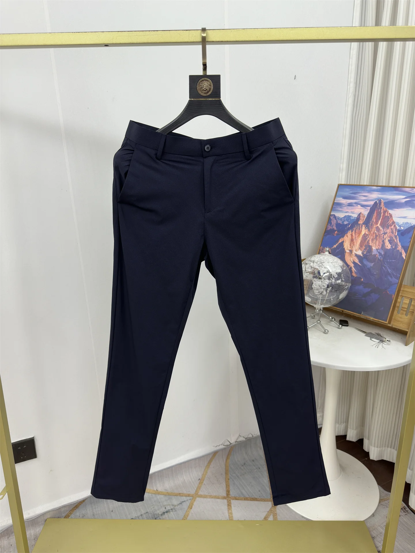 Comfortable Breathable Men's Straight Leg Casual Pants Summer Thin Series Commute Friendly Pure Color Versatile Long Trousers
Comfortable Breathable Men's Straight Leg Casual Pants Summer Thin Series Commute Friendly Pure Color Versatile Long Trousers