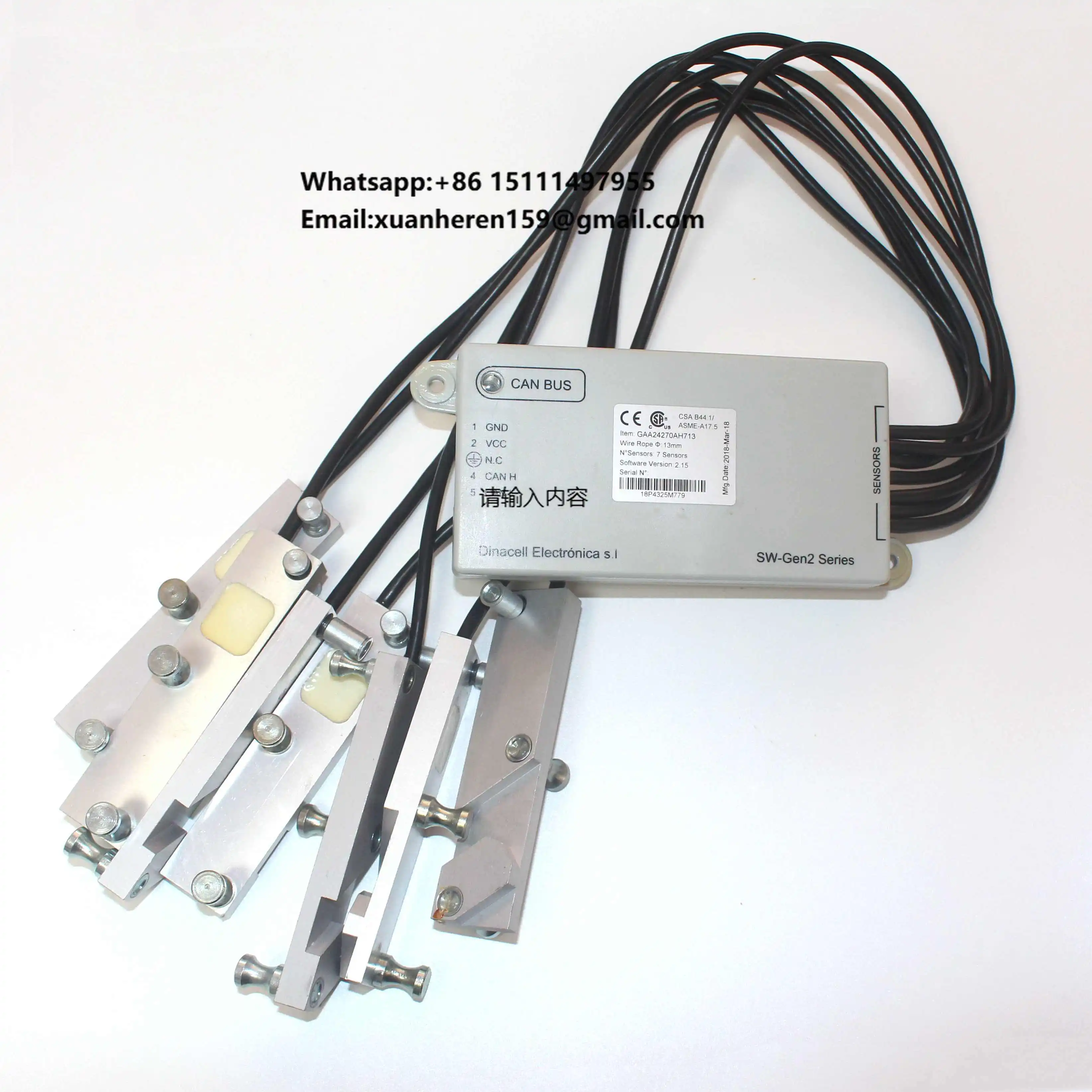 GAA24270AH713 Modern Stainless Steel Passenger Elevator Wire Rope Weighing Device AC Drive Lift Parts Accessories Apartment
GAA24270AH713 Modern Stainless Steel Passenger Elevator Wire Rope Weighing Device AC Drive Lift Parts Accessories Apartment