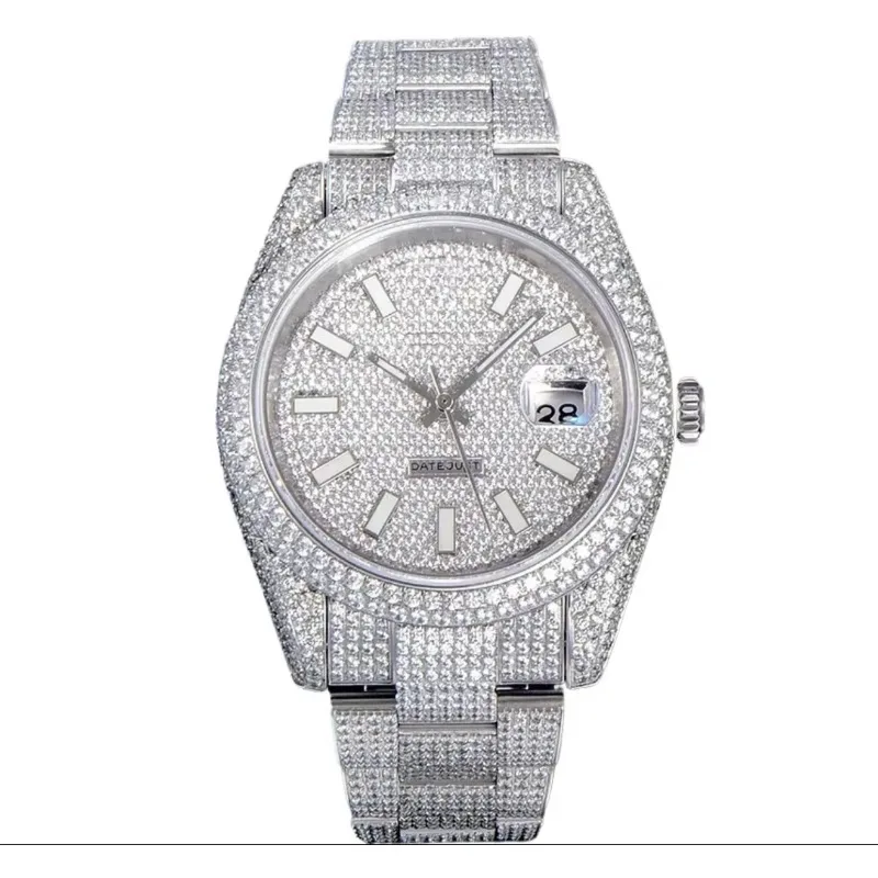 Swiss Movement Sport Iced Out Watch Men HipHop Designers Watches Automatic Mechanical VVS D Colour Moissanite Watches
Swiss Movement Sport Iced Out Watch Men HipHop Designers Watches Automatic Mechanical VVS D Colour Moissanite Watches