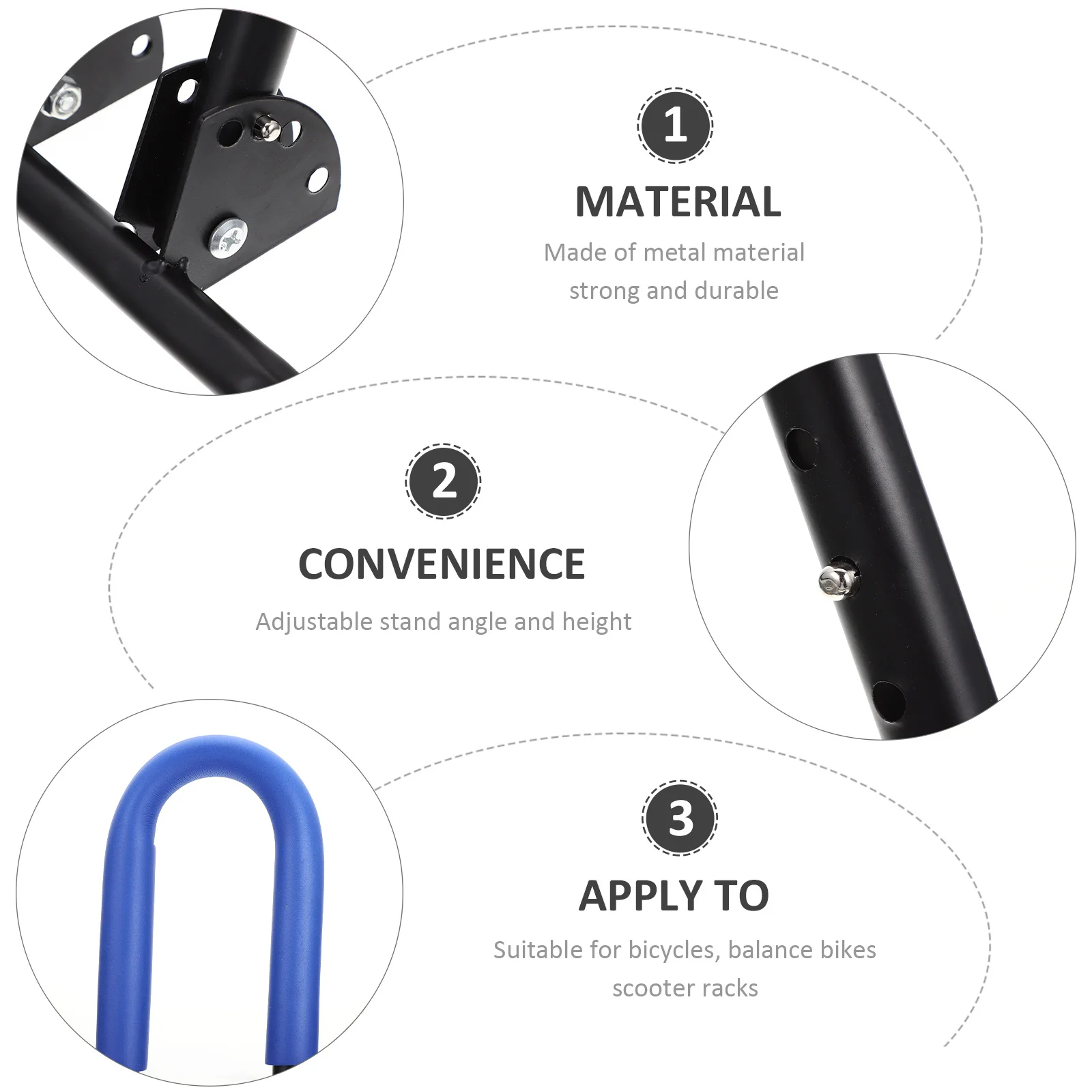 Mountain Bike Kickstand Professional Adjustable Anti-Rust Side Stand Bracket Suitable for Road Folding Balance Kids Bike Support
Mountain Bike Kickstand Professional Adjustable Anti-Rust Side Stand Bracket Suitable for Road Folding Balance Kids Bike Support