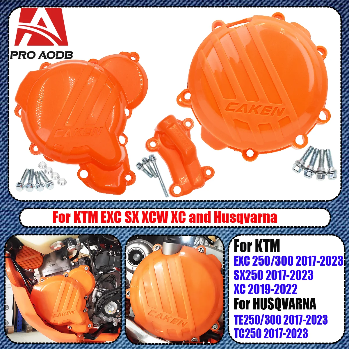 For Husqvarna TC TE250i TE300i For KTM 250 300 EXC SX XC XCW Motorcycle Engine Clutch Ignition Protector Guard Water Pump Cover
For Husqvarna TC TE250i TE300i For KTM 250 300 EXC SX XC XCW Motorcycle Engine Clutch Ignition Protector Guard Water Pump Cover
