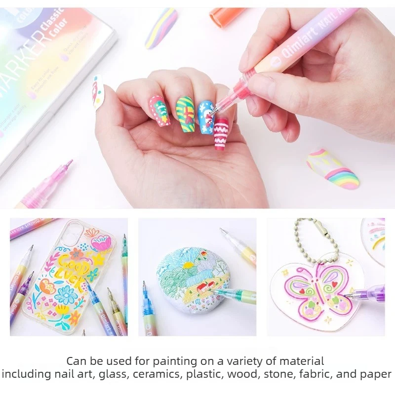 LANGUO 48/12 Colors Nail Acrylic Gel Pens 0.5mm Metallic Marker Pen for Drawing Painting Stationery Art School Office Supplies
LANGUO 48/12 Colors Nail Acrylic Gel Pens 0.5mm Metallic Marker Pen for Drawing Painting Stationery Art School Office Supplies