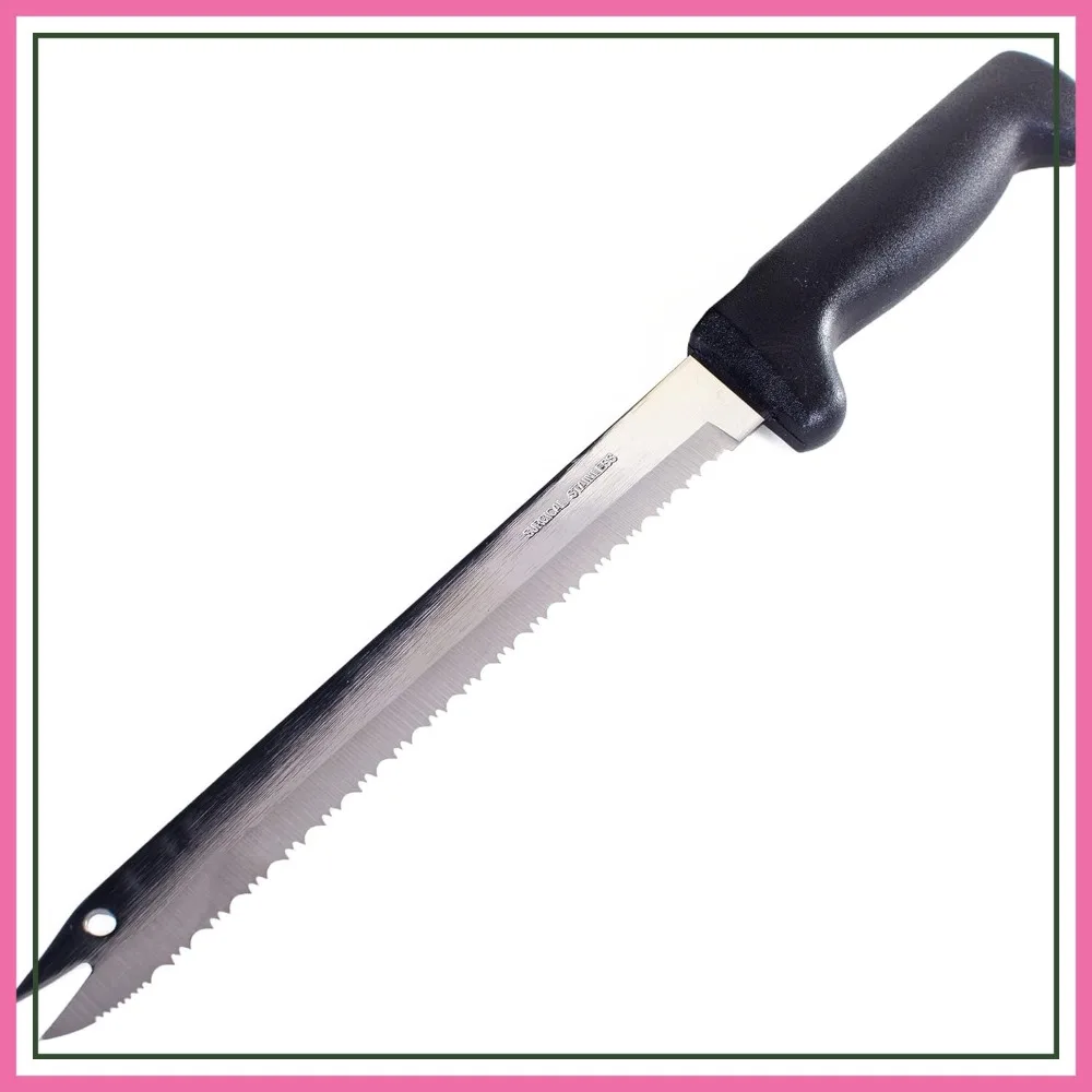 8" Ultra Sharp Serrated Bread Knife – Surgical Stainless Steel, Never Needs Sharpening
8" Ultra Sharp Serrated Bread Knife – Surgical Stainless Steel, Never Needs Sharpening