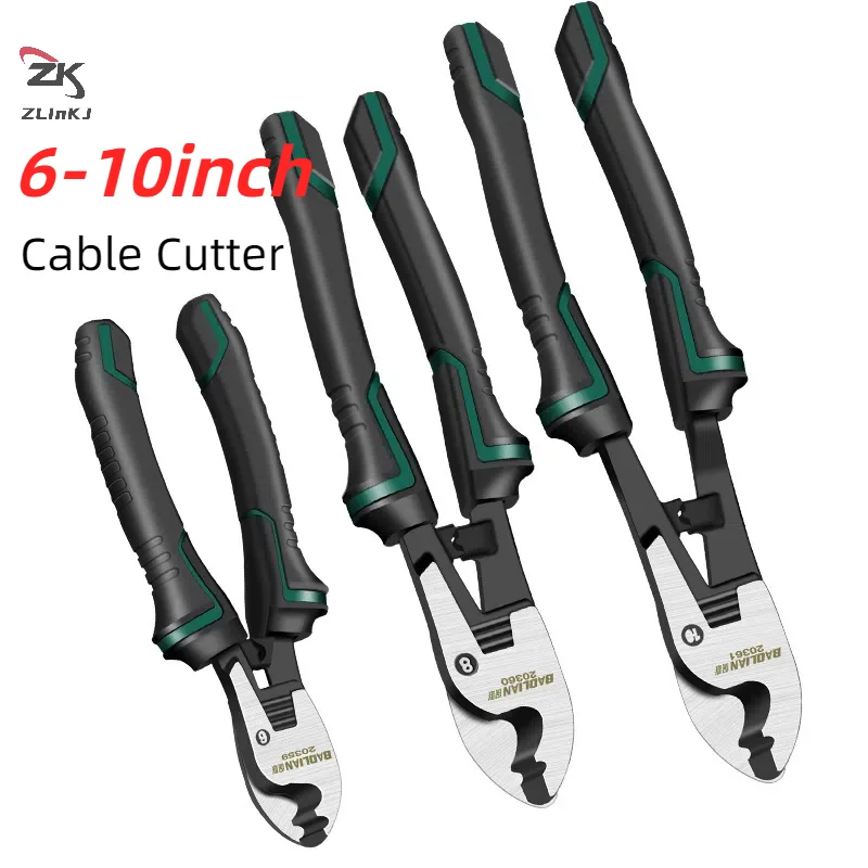 6/8/10inch Carbon Steel Cable Cutter For Household Appliance Manual Wire Cutting Pliers Wire Breaking Pliers Cutting Tool New
6/8/10inch Carbon Steel Cable Cutter For Household Appliance Manual Wire Cutting Pliers Wire Breaking Pliers Cutting Tool New