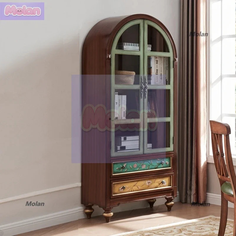 American bookcase with glass wine , two-door display , file cabinet, side cabinet, bookshelf, furniture, painted
American bookcase with glass wine , two-door display , file cabinet, side cabinet, bookshelf, furniture, painted