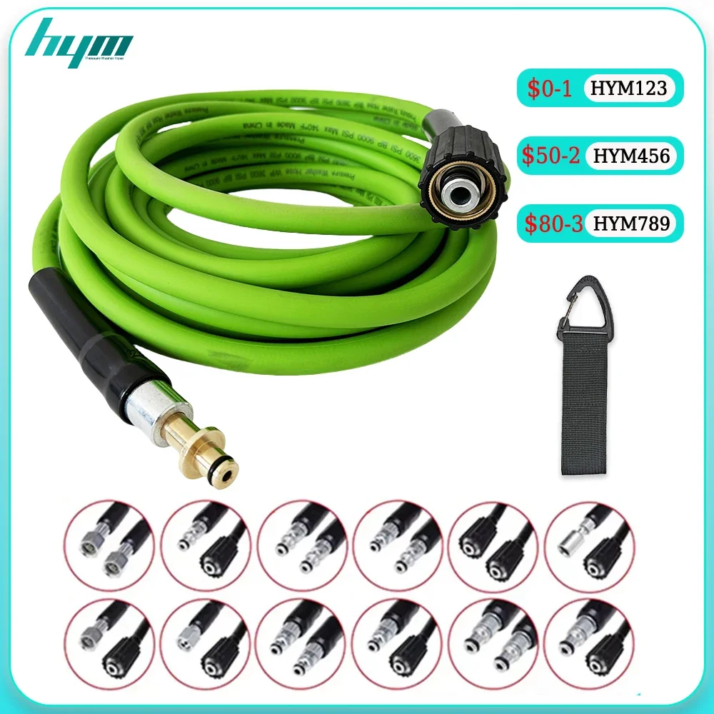 K-SeriesCar Wash Cleaning Hose Super Flexible Pressure Washer Hose Green Pipe Cord Heavy Duty Wear Resistance Water Hose 0.5-30M
K-SeriesCar Wash Cleaning Hose Super Flexible Pressure Washer Hose Green Pipe Cord Heavy Duty Wear Resistance Water Hose 0.5-30M