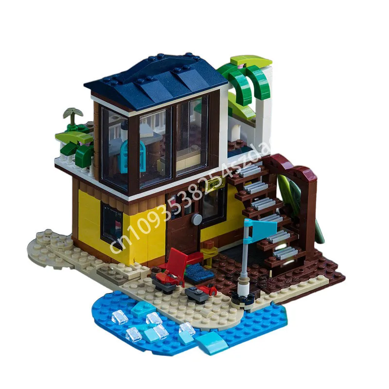 367 шт. MOC модульный рай для отпуска, альтернативная сборка, архитектура, строительные блоки, модель, сборка, игрушка, детский праздничный подарок
367 шт. MOC модульный рай для отпуска, альтернативная сборка, архитектура, строительные блоки, модель, сборка, игрушка, детский праздничный подарок