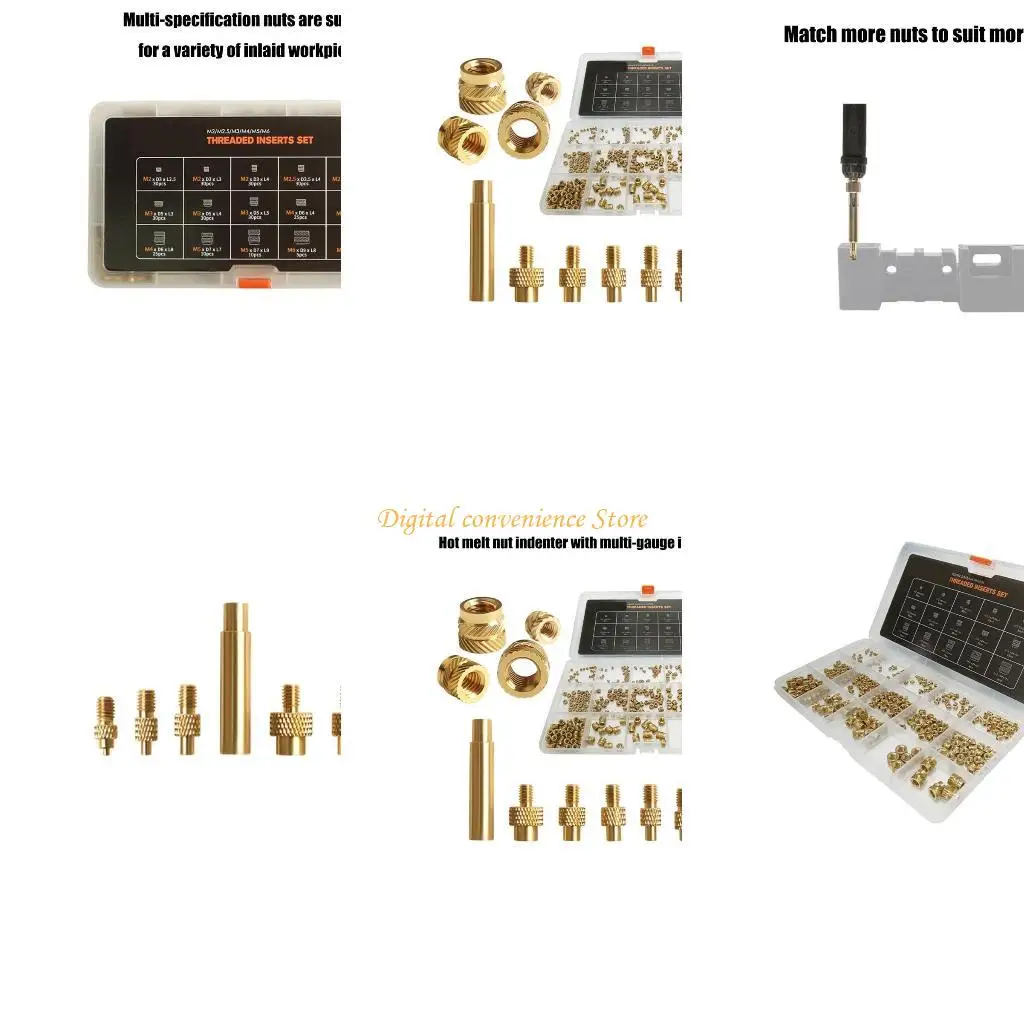 97QA Набор железных наконечников с гайкой с термовставкой для паяльника для 3D-принтеров с латунной резьбовой гайкой 2-8
97QA Набор железных наконечников с гайкой с термовставкой для паяльника для 3D-принтеров с латунной резьбовой гайкой 2-8