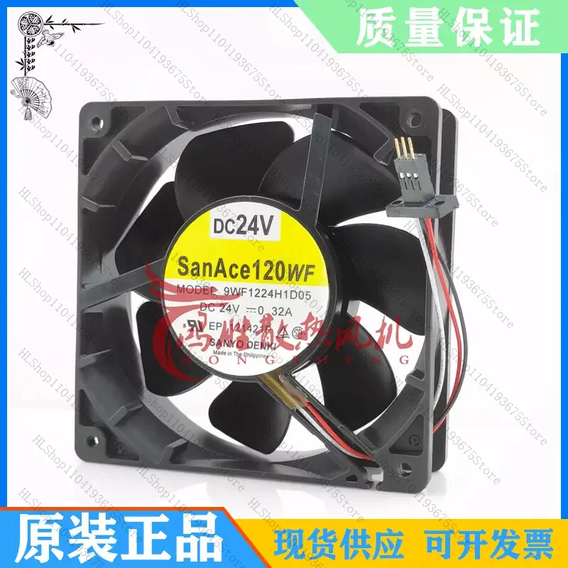 Для SANYO 9WF1224H1D05 Водонепроницаемый осевой вентилятор Для Fanuc DC24V 120*120*38 мм
Для SANYO 9WF1224H1D05 Водонепроницаемый осевой вентилятор Для Fanuc DC24V 120*120*38 мм