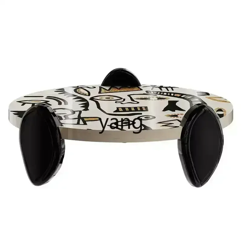 CX solid wood creative graffiti hand-painted oval coffee table designer artistic personality painted coffee table
CX solid wood creative graffiti hand-painted oval coffee table designer artistic personality painted coffee table