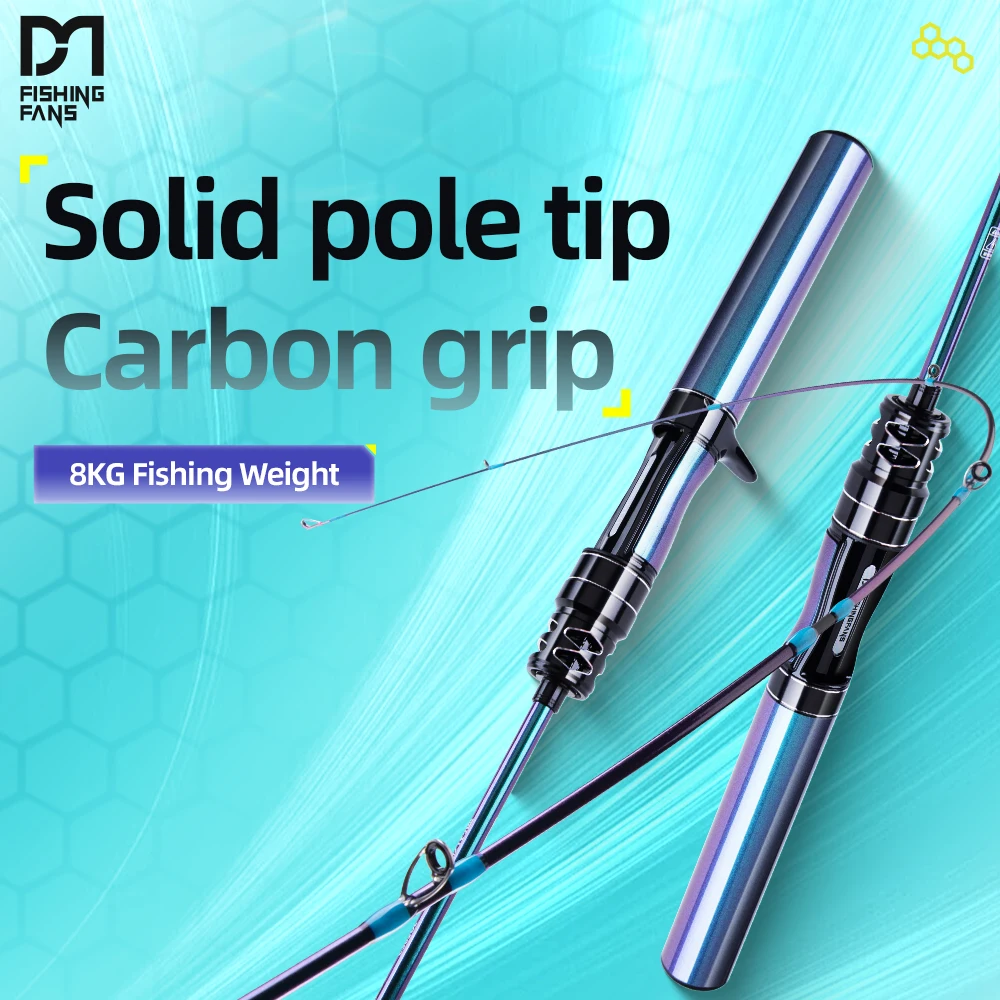 FISHINGFANS UL Carbon Fiber Fishing Ultralight Lure 1-8g lure weight Trout Pole Spinning Casting Ultralight fishing rod
FISHINGFANS UL Carbon Fiber Fishing Ultralight Lure 1-8g lure weight Trout Pole Spinning Casting Ultralight fishing rod