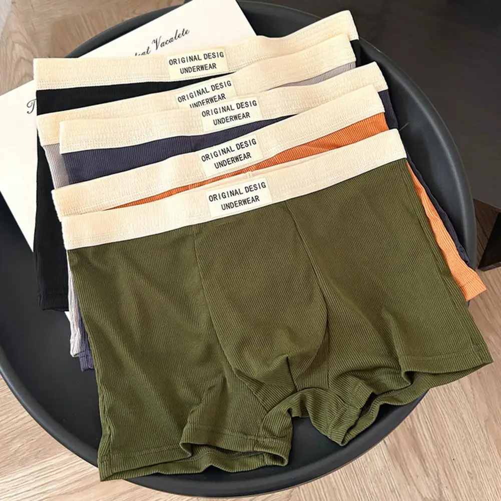 Men Boxer Underwear Men's Mid-rise Letter Print Boxer Shorts with High Elasticity U-convex Design for Breathable Wear Breathable
Men Boxer Underwear Men's Mid-rise Letter Print Boxer Shorts with High Elasticity U-convex Design for Breathable Wear Breathable