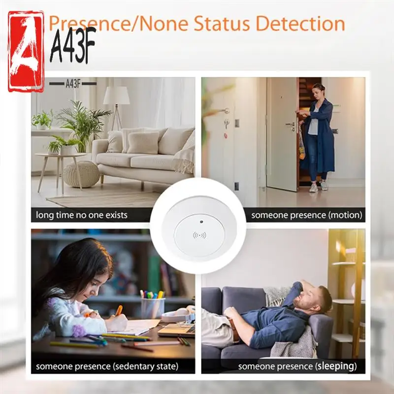 A43F-Human Presence Sensor Light Switch Zigbee Millimeter Wave Presence Sensor Auto-On/Off Smart Motion Sensor Light Switch
A43F-Human Presence Sensor Light Switch Zigbee Millimeter Wave Presence Sensor Auto-On/Off Smart Motion Sensor Light Switch