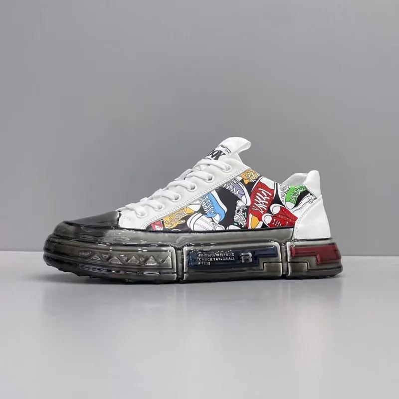 High End Personalized Leather Board Shoes for Spring 2025, Thick Soled Rubber Coated Casual Trendy Shoes, Breathable Men's Shoes
High End Personalized Leather Board Shoes for Spring 2025, Thick Soled Rubber Coated Casual Trendy Shoes, Breathable Men's Shoes