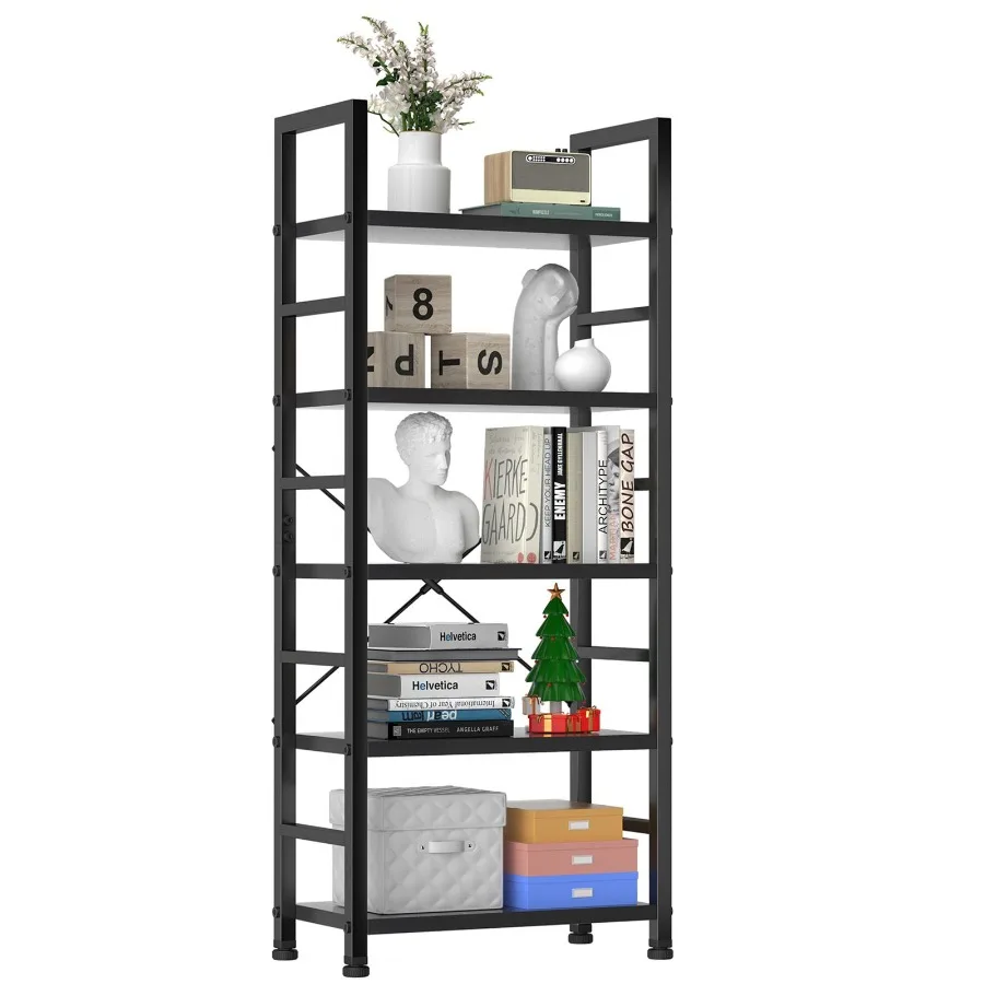 5 shelves home office and living room multifunctional display stand for books black
5 shelves home office and living room multifunctional display stand for books black