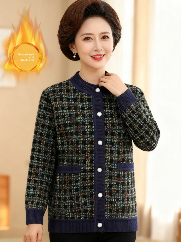 Теплое хлопковое пальто Thiened Fce для женщин среднего возраста, модное универсальное пальто с хлопковой подкладкой
Теплое хлопковое пальто Thiened Fce для женщин среднего возраста, модное универсальное пальто с хлопковой подкладкой