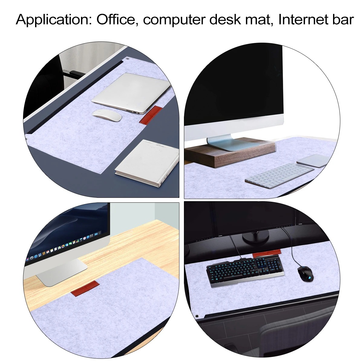 Oversized Mouse Pad Desk Mat Felt Material Anti Skid Computer Pad Storage Design Home Office Study Room Practical Lightweight
Oversized Mouse Pad Desk Mat Felt Material Anti Skid Computer Pad Storage Design Home Office Study Room Practical Lightweight