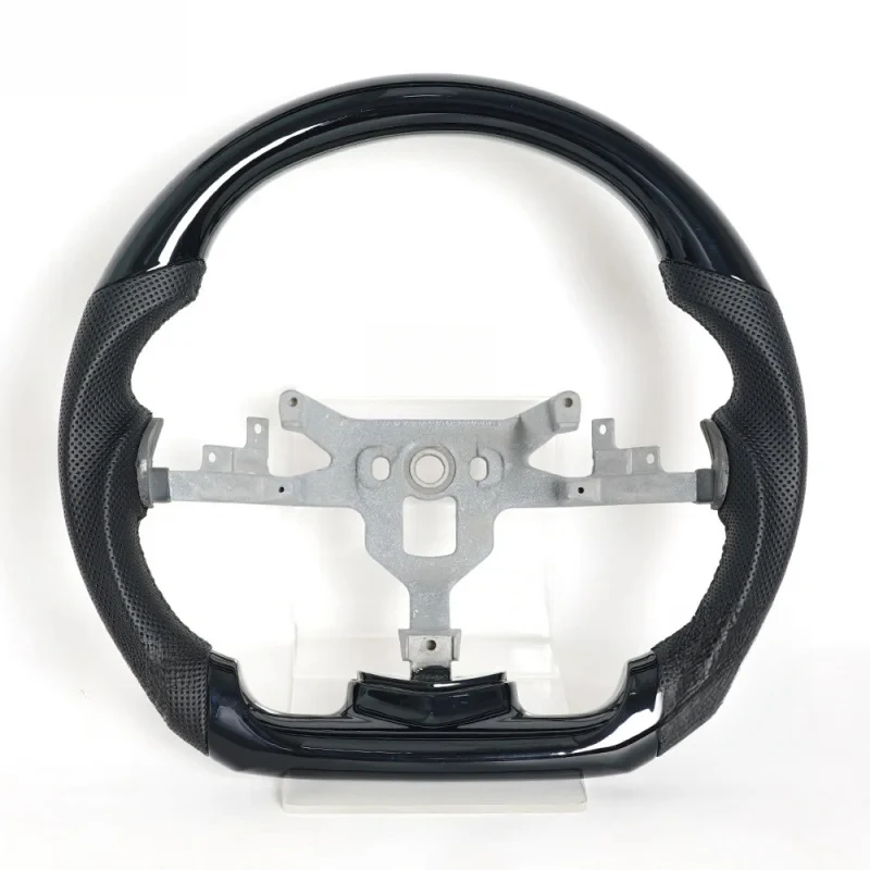 Spray painted black modified car steering wheel
Spray painted black modified car steering wheel