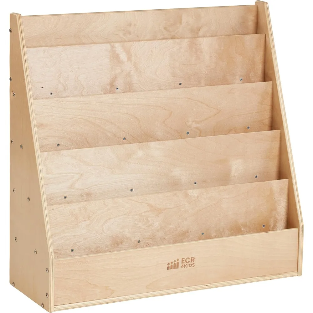 Streamline Single Sided Book Display with Storage Classroom Bookshelf Natural Wood
Streamline Single Sided Book Display with Storage Classroom Bookshelf Natural Wood