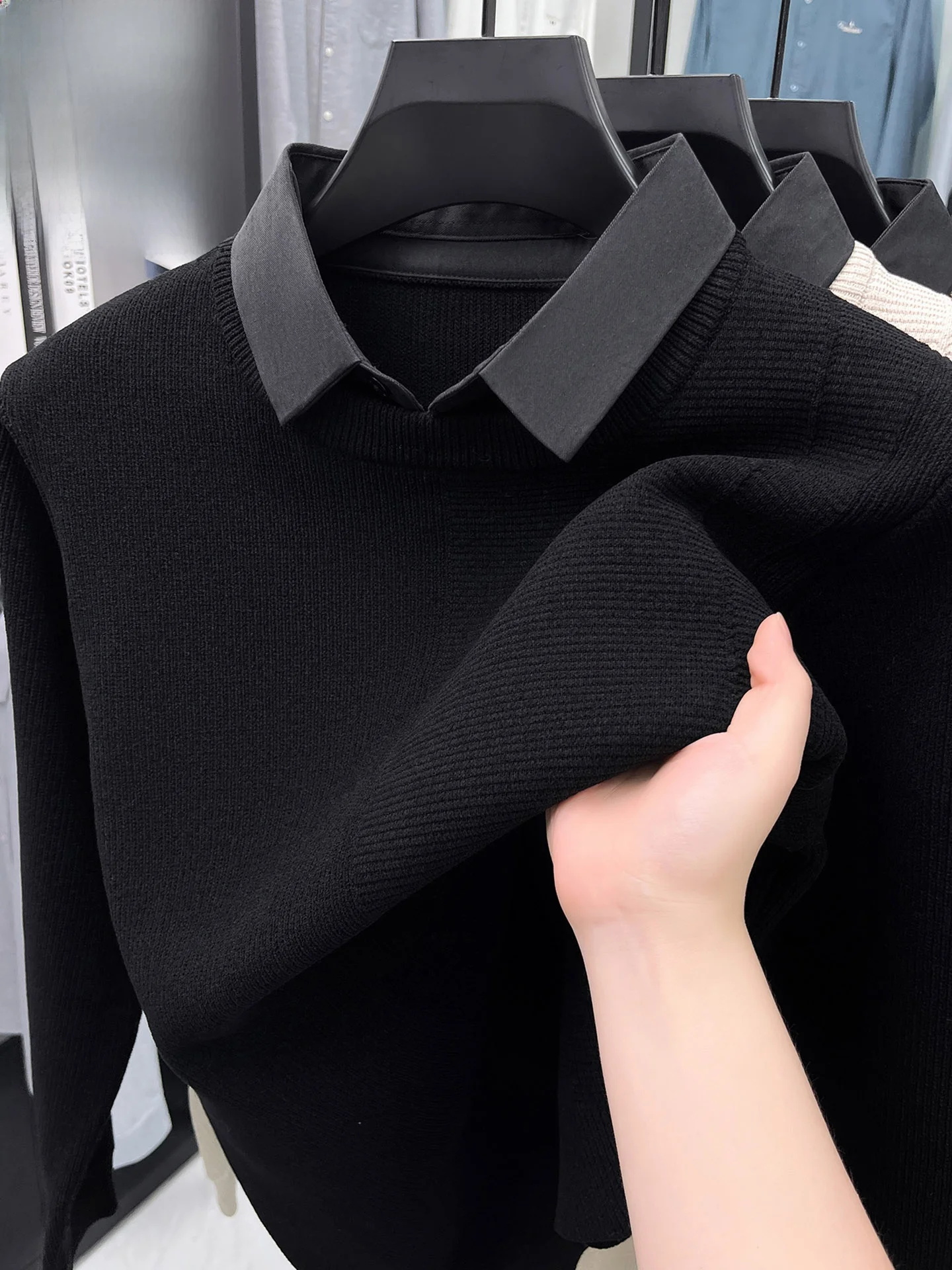 Мужской шерстяной свитер TUCANO: повседневный, с воротником-стойкой, вязаный, длинный рукав, теплый и комфортный, стандартный крой, для деловых поездок и повседневной носки
Мужской шерстяной свитер TUCANO: повседневный, с воротником-стойкой, вязаный, длинный рукав, теплый и комфортный, стандартный крой, для деловых поездок и повседневной носки