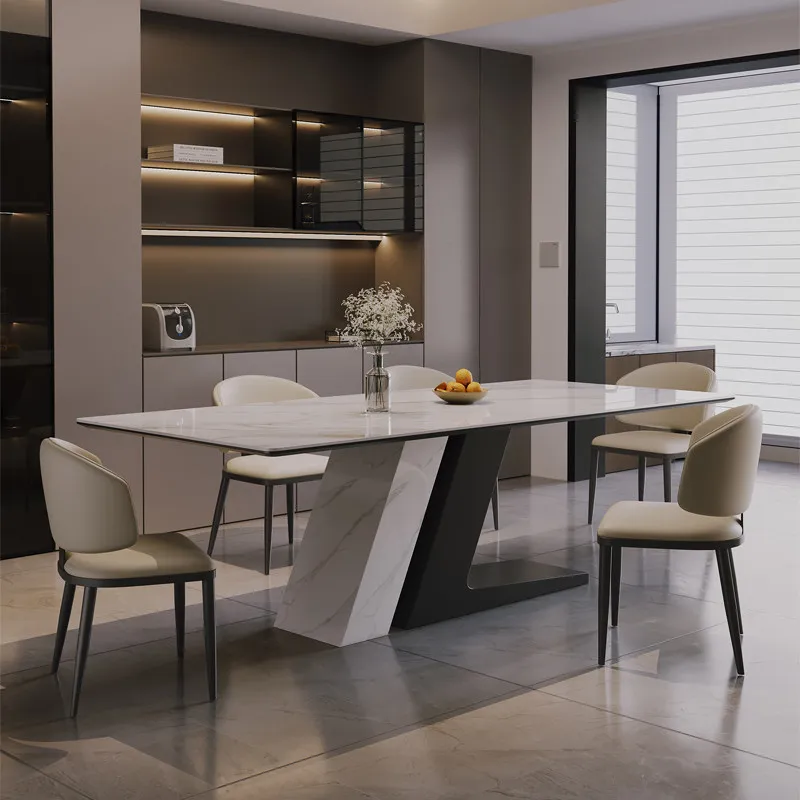 Unique Modern Luxury Dining Table White 6 Person Restaurant Kitchen Dining Table Living Room Nordic Mesas De Comedor Furniture
Unique Modern Luxury Dining Table White 6 Person Restaurant Kitchen Dining Table Living Room Nordic Mesas De Comedor Furniture