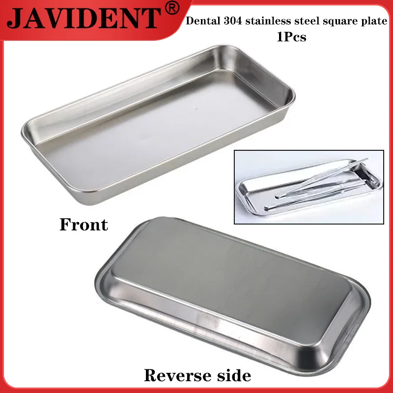 Dental Oral Tray Instruments 304 Stainless Steel Thickened Square Plate Disinfection Place Flat Bottom Square Plate Medical
Dental Oral Tray Instruments 304 Stainless Steel Thickened Square Plate Disinfection Place Flat Bottom Square Plate Medical