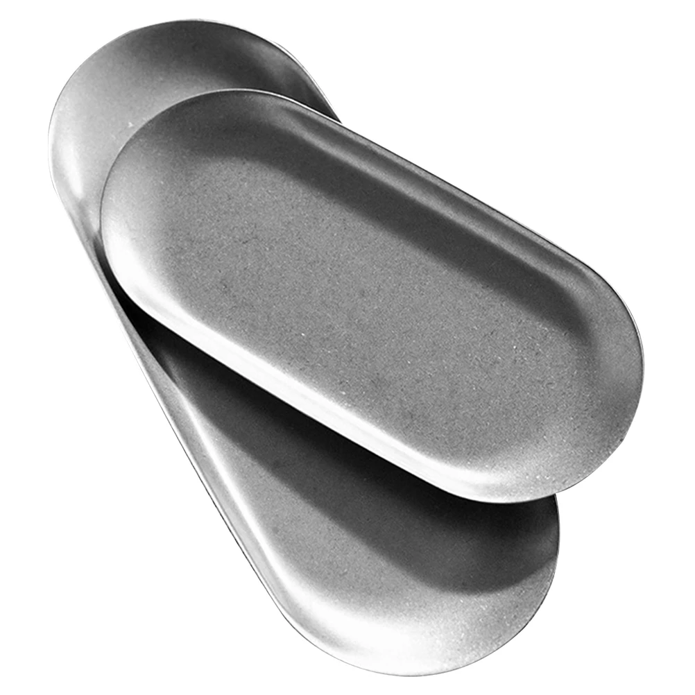 2 Pcs Stainless Steel Dinner Plates Design Food Container Snack Tray Serving Platter 304 Kitchen Home Restaurant
2 Pcs Stainless Steel Dinner Plates Design Food Container Snack Tray Serving Platter 304 Kitchen Home Restaurant