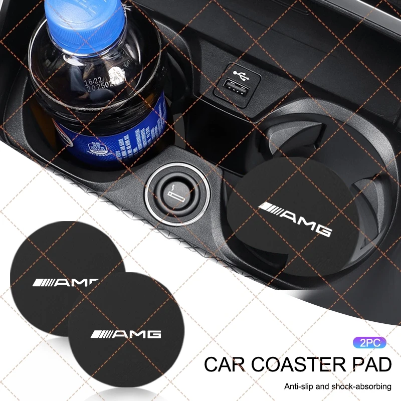 For Mercedes Benz AMG Universal Car Cup Holder Coaster 2PC Multi-color Auto Interior Anti-slip Dust-proof Cup Mat Car Accessory
For Mercedes Benz AMG Universal Car Cup Holder Coaster 2PC Multi-color Auto Interior Anti-slip Dust-proof Cup Mat Car Accessory