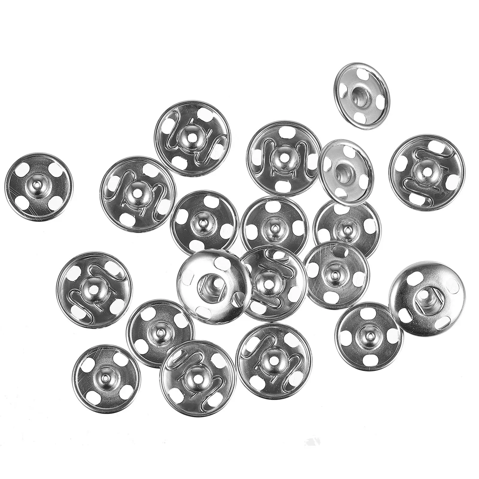 50 Pair Snap Fastener Metal Hidden Button Setter Heavy Duty Snaps Thick Fabric Clothes Sewing Craft Jackets Windbreakers Sweater
50 Pair Snap Fastener Metal Hidden Button Setter Heavy Duty Snaps Thick Fabric Clothes Sewing Craft Jackets Windbreakers Sweater