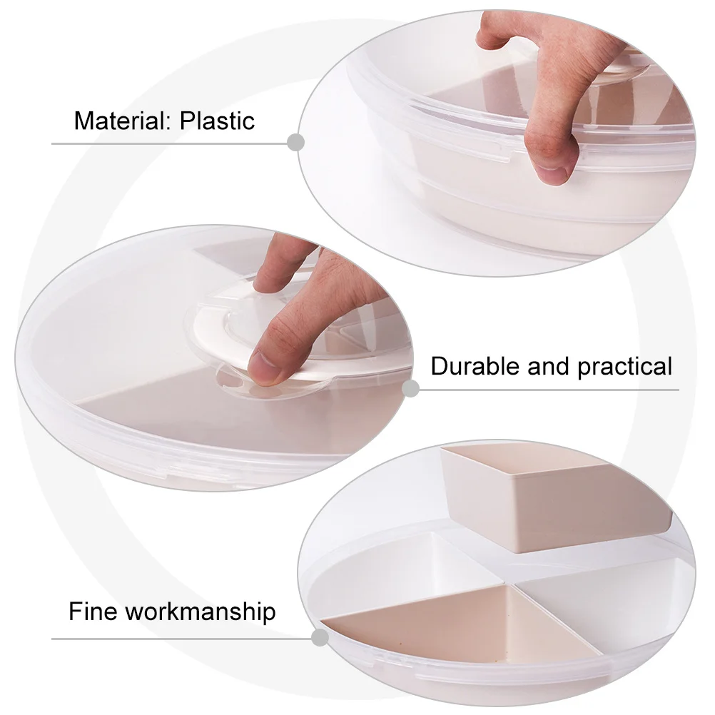 1Pcs Multi-Grid Plastic Snack Plate Creative Premium Candy Fruit Tray Food Storage for Home Party Multi-Grid Candy Plate
1Pcs Multi-Grid Plastic Snack Plate Creative Premium Candy Fruit Tray Food Storage for Home Party Multi-Grid Candy Plate