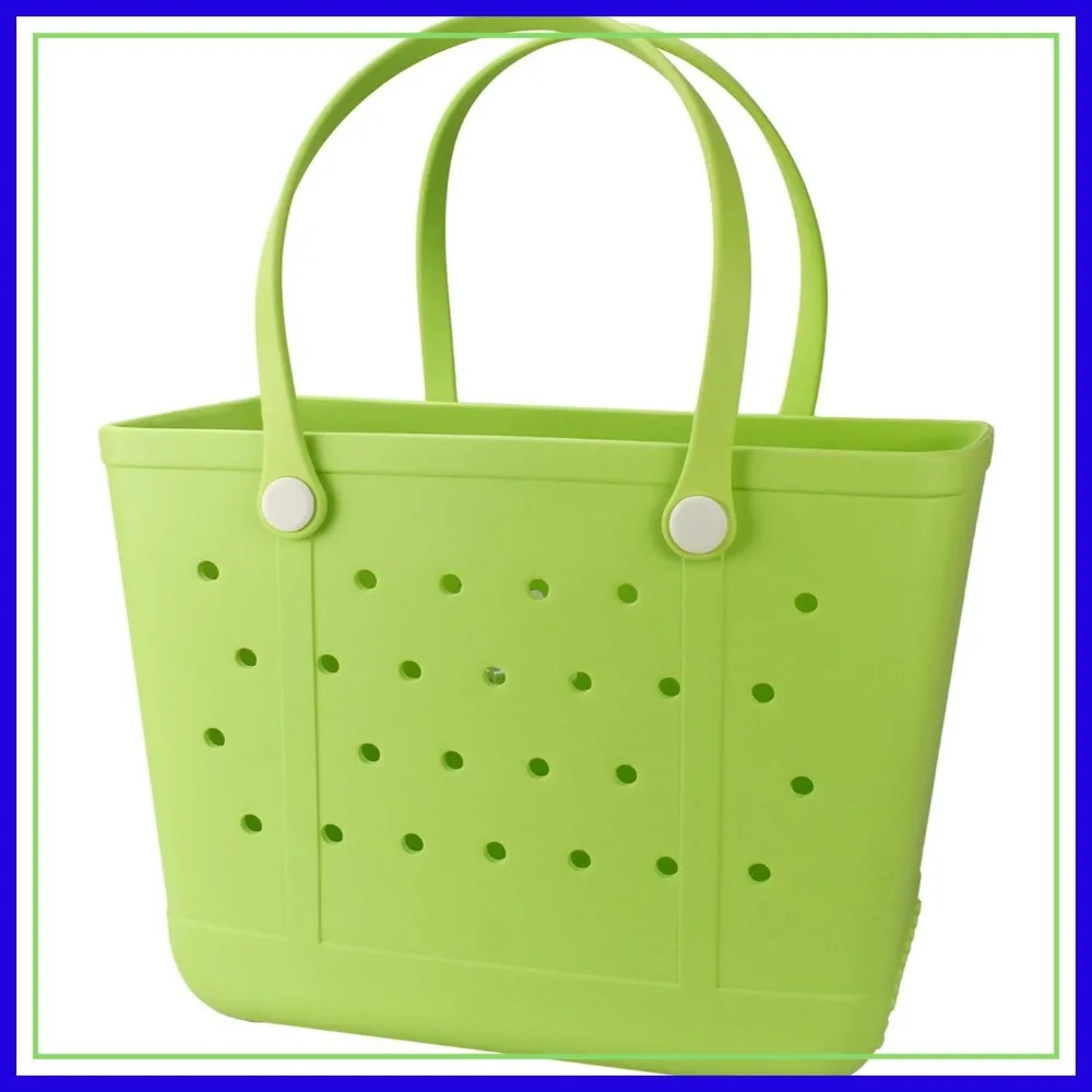Lightweight Extra Large Rubber Beach Bag, Waterproof Small Tote for Gym, Pool, Sports
Lightweight Extra Large Rubber Beach Bag, Waterproof Small Tote for Gym, Pool, Sports