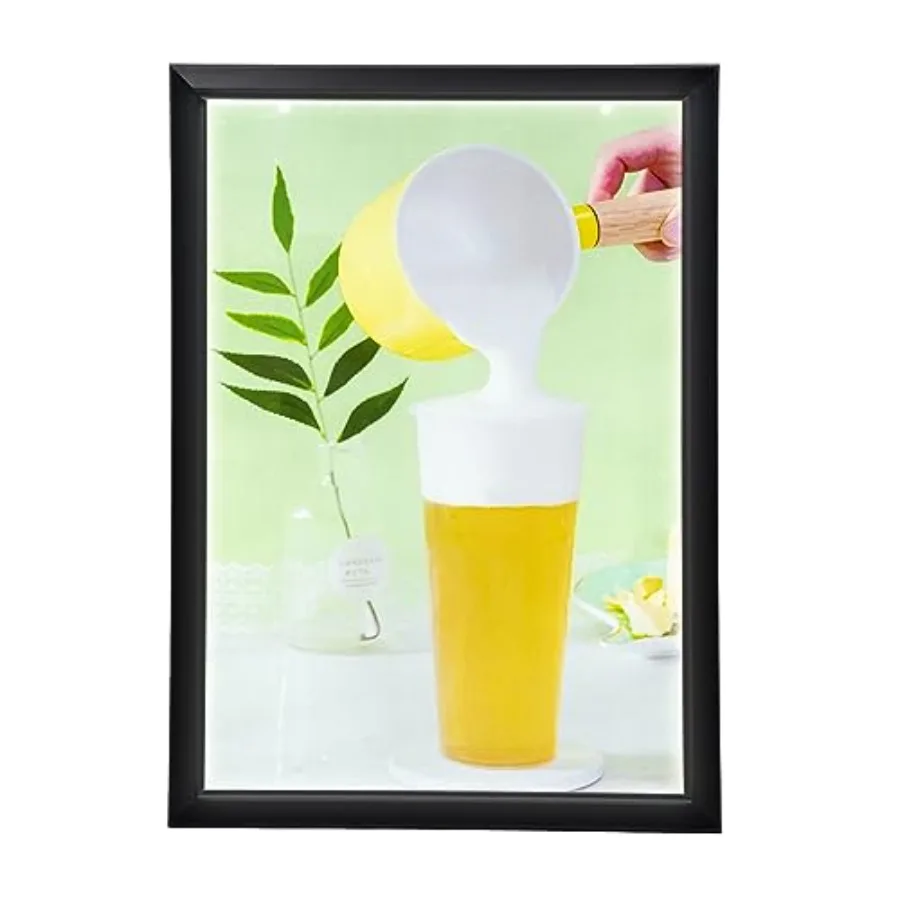 33 X 24 inch LED Poster Frame Aluminum Alloy Light Box Wall Mount Display for LED Posters and Lighted Movie Posters in Black wi
33 X 24 inch LED Poster Frame Aluminum Alloy Light Box Wall Mount Display for LED Posters and Lighted Movie Posters in Black wi